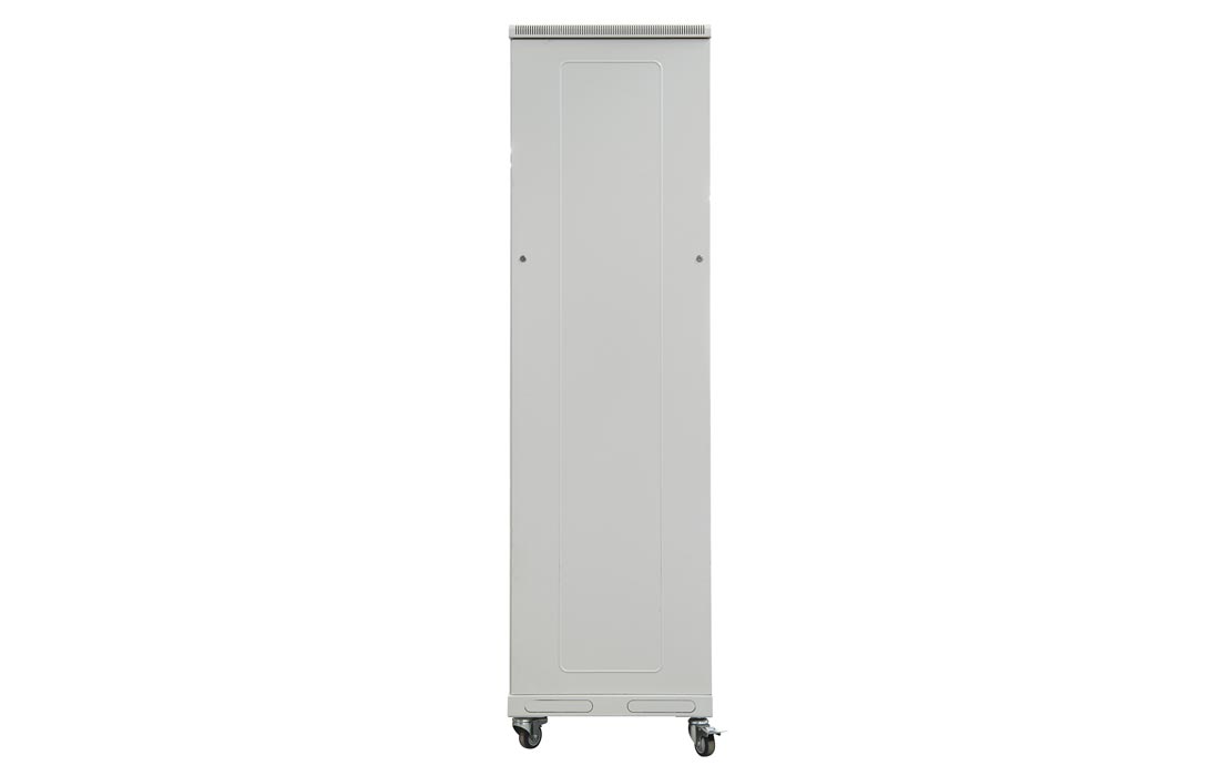 Шкаф телекоммуникационный напольный 19",18U(600x800), ШТ-НП-18U-600-800-П, передняя дверь перфорированная ССД