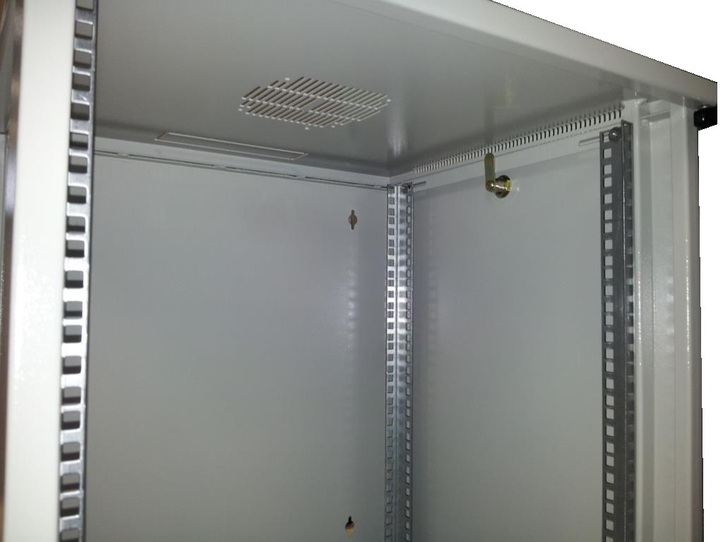 Шкаф настенный 6U/400-М (металическая дверь)