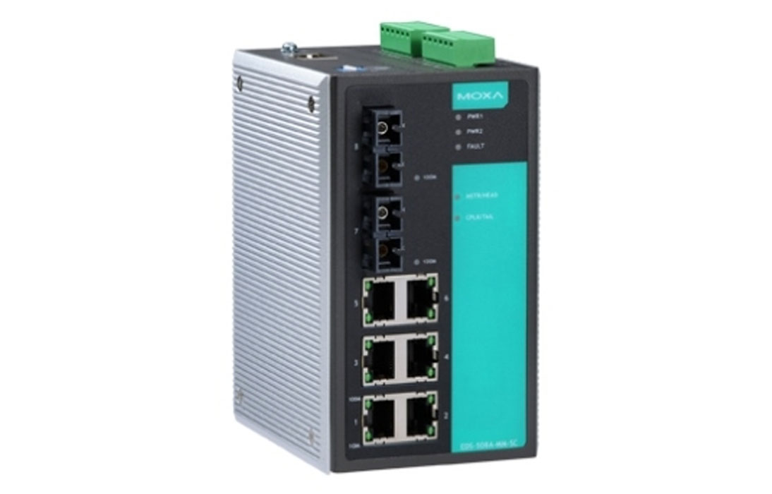Коммутатор Moxa EDS-508A-SS-SC-T