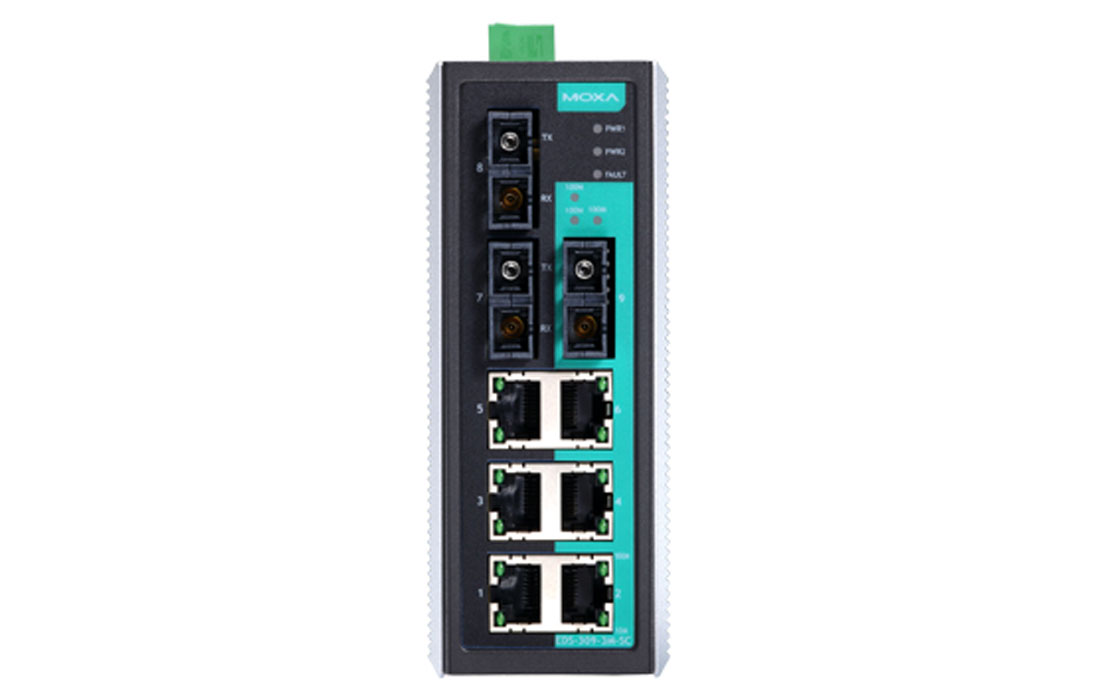 Коммутатор Moxa EDS-309-3M-SC