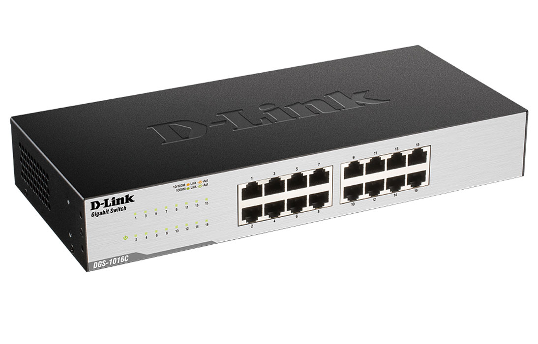Коммутатор D-Link DGS-1016C/B1A