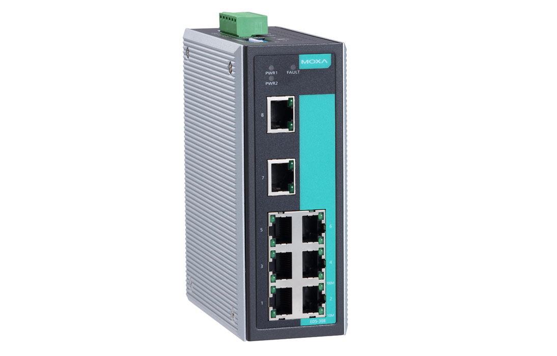 Коммутатор Moxa EDS-308-T
