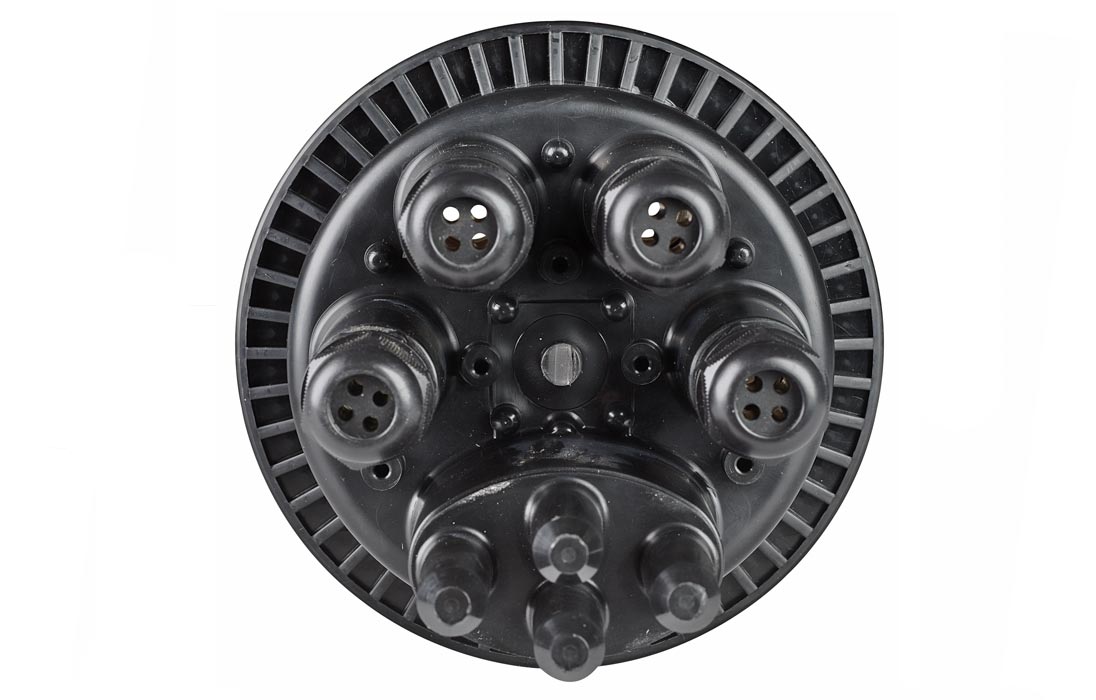 Муфта-кросс МКО-В3/CМ3-4/4SC-4SC-4SC/APC-4SC/APC-4ФТ4х3 (4 фитинга 4х3,0 мм) ССД