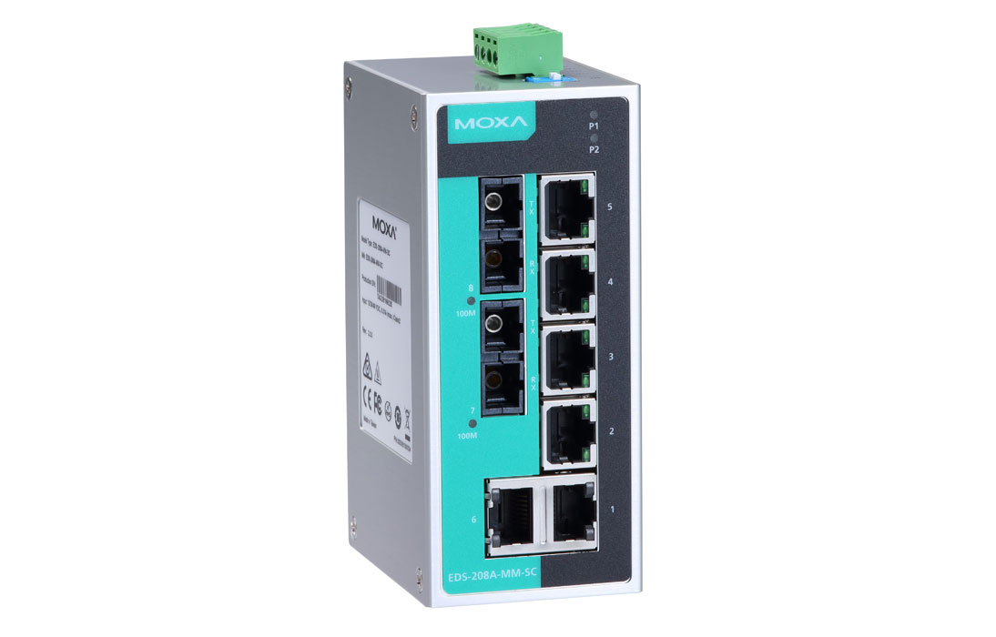 Коммутатор Moxa EDS-208A-MM-SC-T