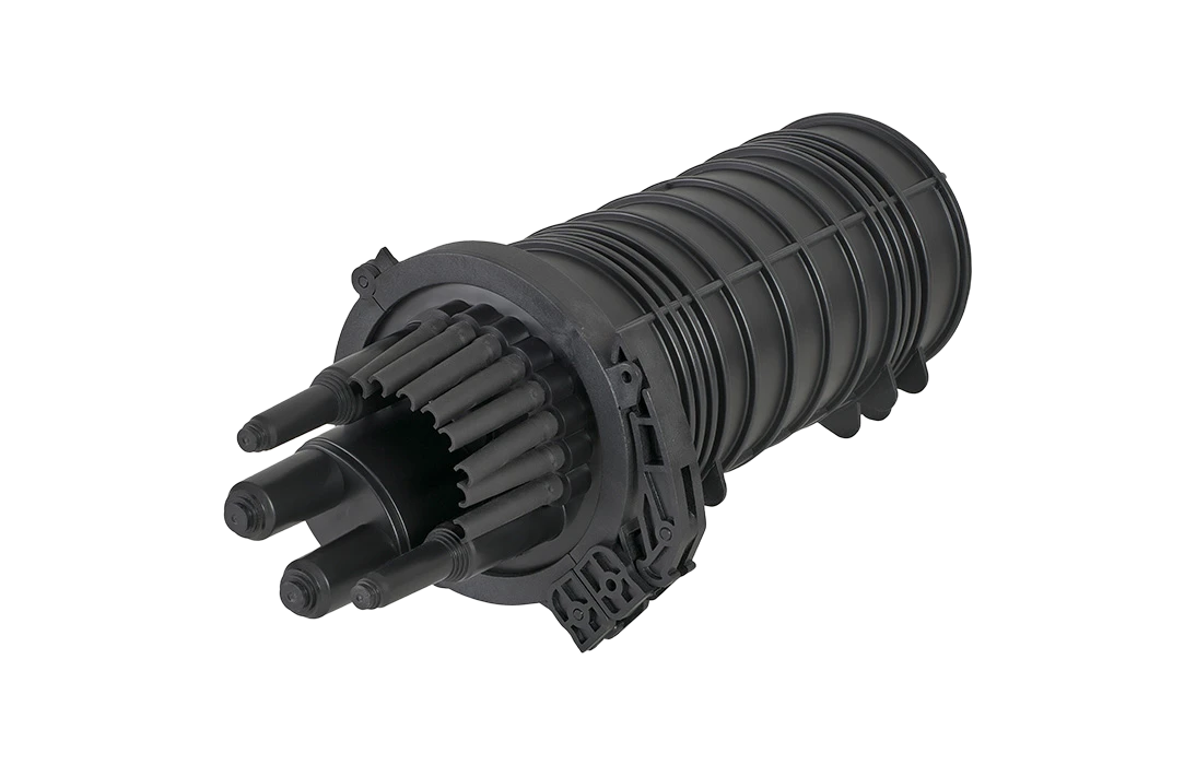 Муфта-кросс оптическая МКО-У6/СМ4-2PLC4-SC/APC-10SC/APC-2SC/APC ССД