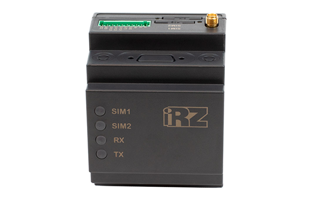iRZ ATM31.B (3G, 2xSIM, RS232+RS485, 1xGPO, 3xGPIO, iRZ Collector, встроенный БП)