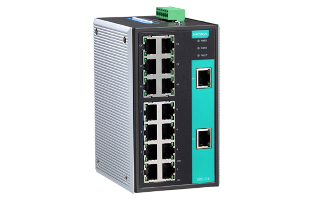 Коммутатор Moxa EDS-316-T