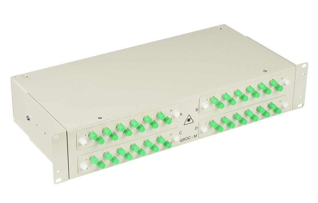 Кросс ШКОС-М -2U/4 -48 -FC/ST ~48 -FC/D/APC ~48 -FC/APC   