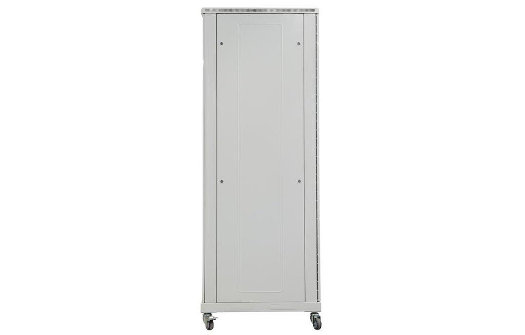Шкаф телекоммуникационный напольный 19",42U(600x1000), ШТ-НП-42U-600-1000-М, передняя дверь металл ССД