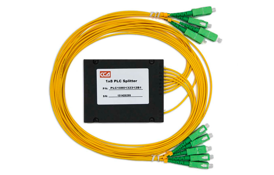 Разветвитель РО-1х8 -PLC -SM/2,0 -1,0 м-SC/APC  (-5+65 C)