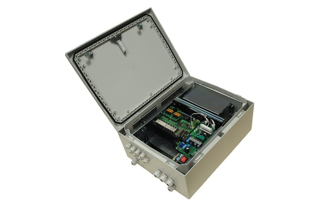 Уличный коммутатор TFortis PSW-2G8F+UPS-Box управляемый 1Гбит/с