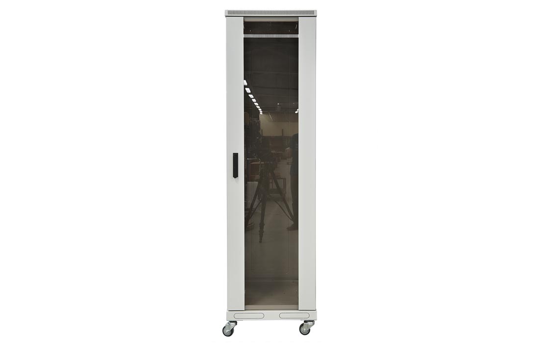 Шкаф телекоммуникационный напольный 19",18U, 600x800, ШТ-НП-18U-600-800-С 
