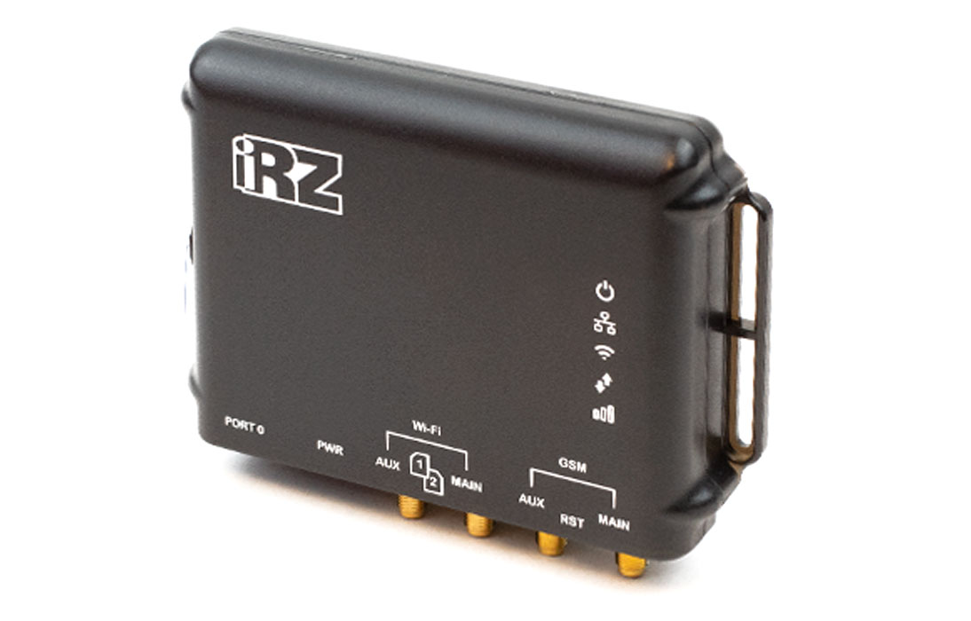 Роутер iRZ RL01w (4G до 100 Мбит/с, 2xSIM, 1xLAN, Wi-Fi, GRE, OpenVPN, PPTP)