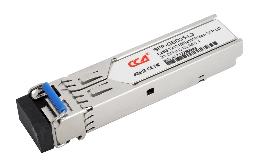 SFP WDM 1.25G Tx1310/Rx1550 3km LC