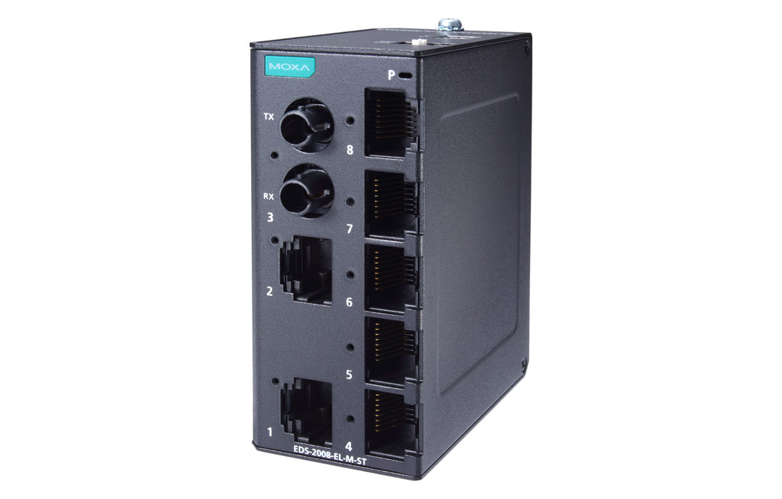 Коммутатор Moxa EDS-2008-EL-M-ST-T