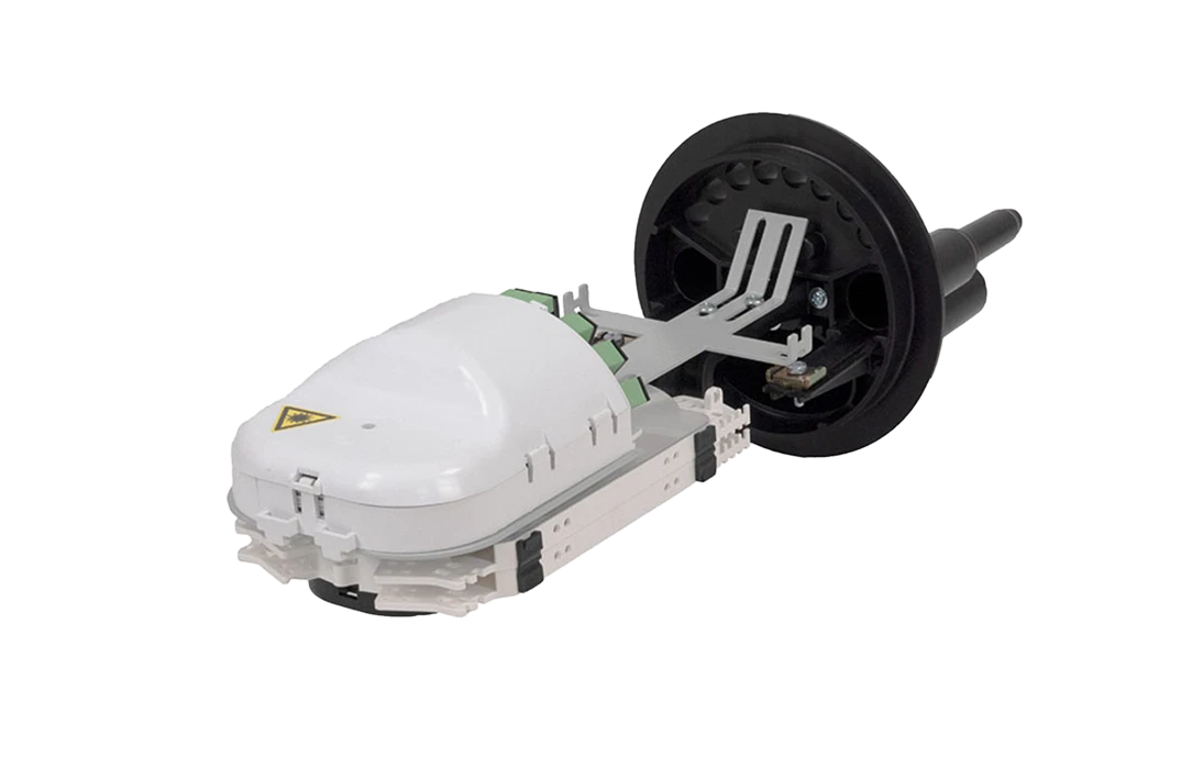 Муфта-кросс оптическая МКО-У6/СМ4-2PLC4-SC/APC-10SC/APC-2SC/APC ССД