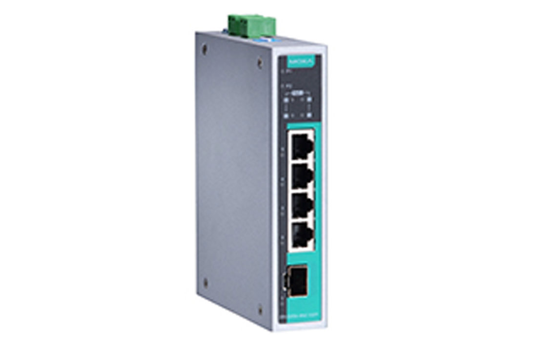 Коммутатор Moxa EDS-G205A-4PoE-1GSFP-T