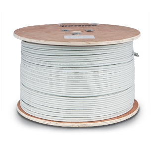 Кабель витая пара UUTP2-C5-S24-IN-LSZH-GY-500, 2 пары, категория 5, малодымный