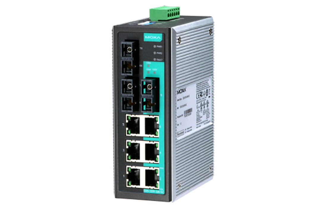 Коммутатор Moxa EDS-309-3M-SC