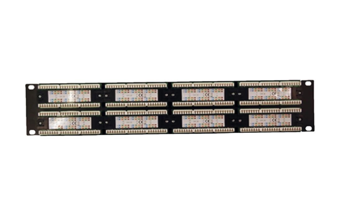 04-0022-1 REXANT Патч-панель 19", 1U, 48 портов RJ-45, категория 5e, Krone IDC