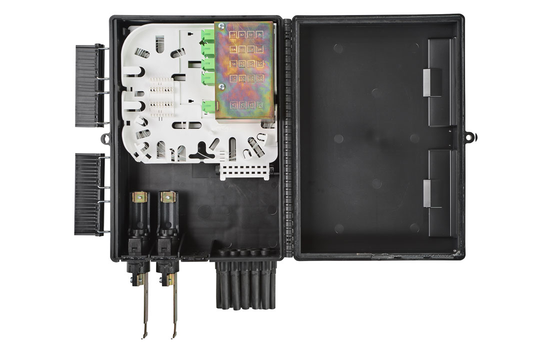 Муфта-кросс МКО-П3/С09-2/8SC-1PLC8-SC/APC-20SC-20SC/APC -4SC/APC ССД
