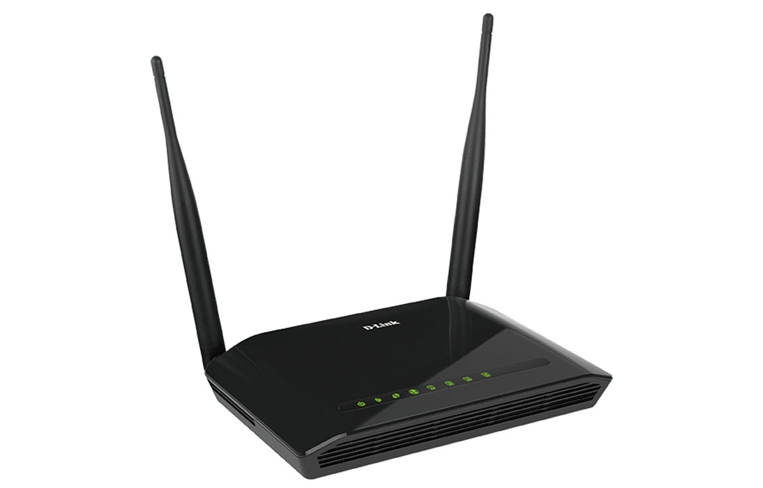 Роутер беспроводной D-Link DIR-615S/A1 N300 10/100BASE-TX черный