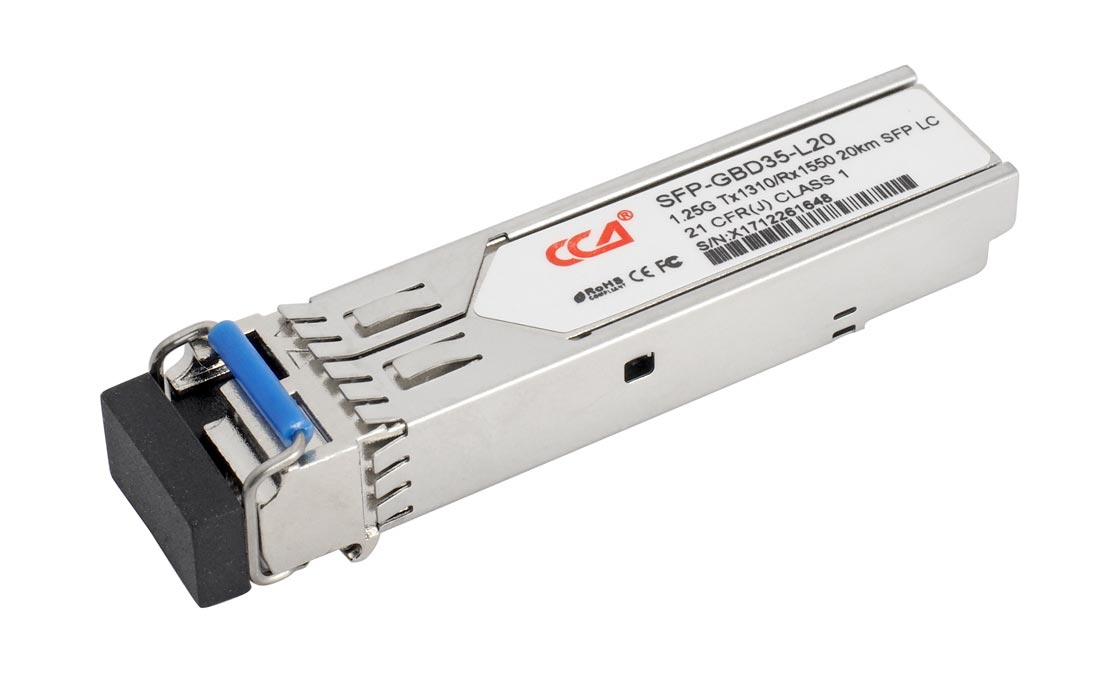 Модуль SFP WDM 1.25G Tx1310/Rx1550 20km LC