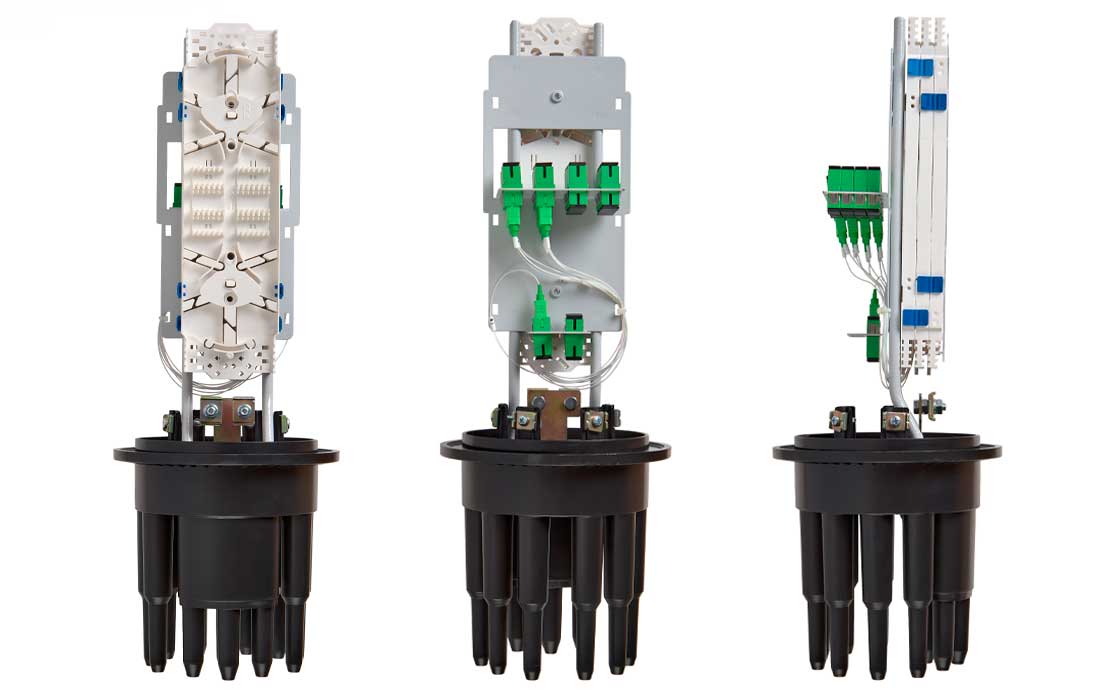 Муфта-кросс МКО-Д3/С09-2/8SC-1PLC8-SC/APC-20SC-18SC/APC-18SC/APC ССД