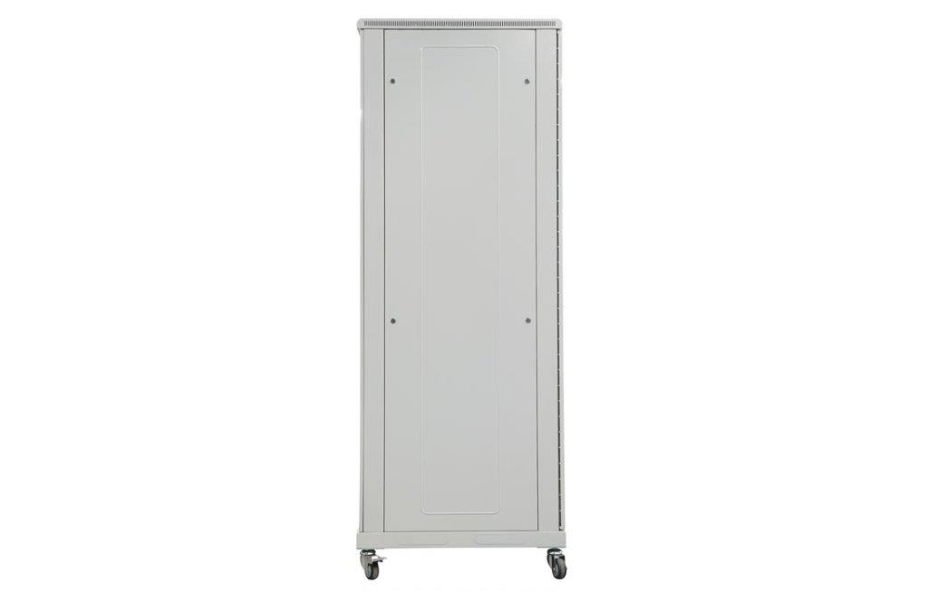 Шкаф телекоммуникационный напольный 19",42U(600x800), ШТ-НП-42U-600-800-С, передняя дверь стекло ССД
