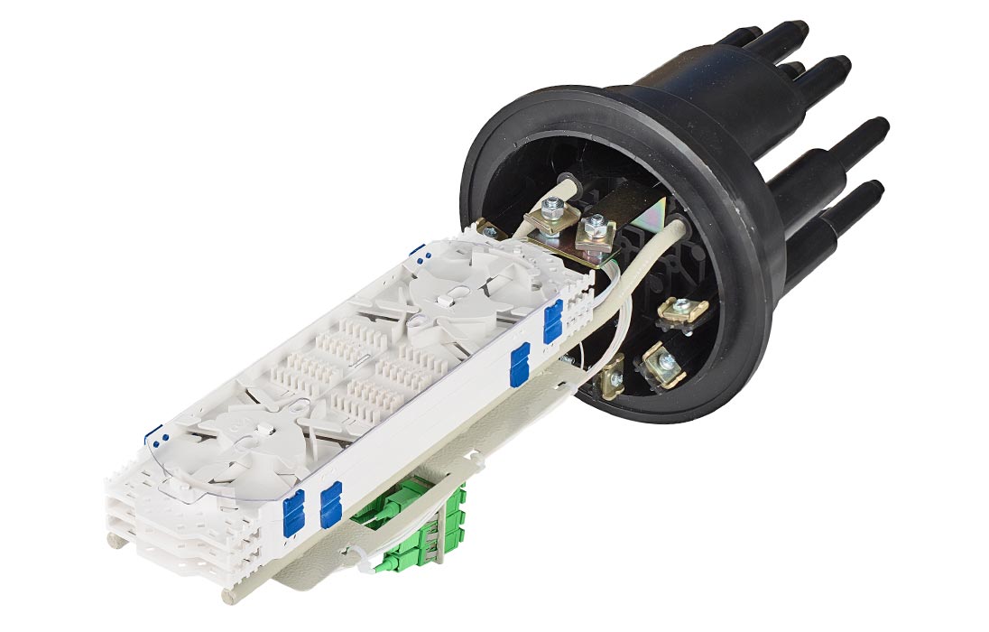 Муфта-кросс МКО-Г3/С09-1/16SC-1PLC16-SC/APC-20SC-18SC/APC-18SC/APC ССД