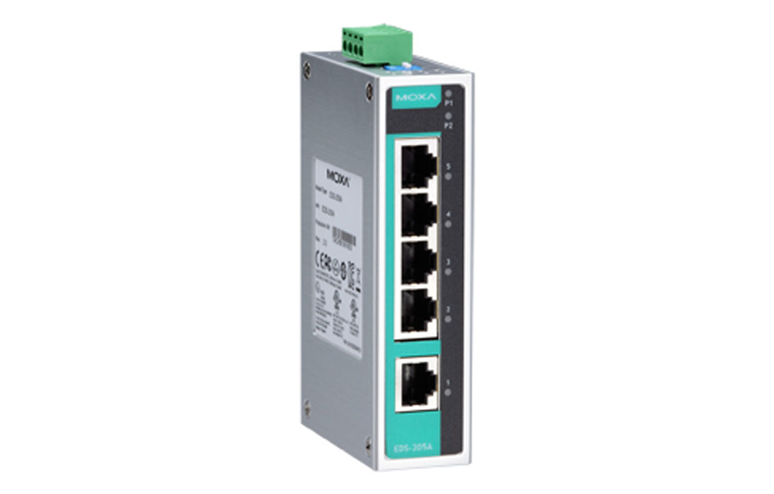 Коммутатор Moxa EDS-205A
