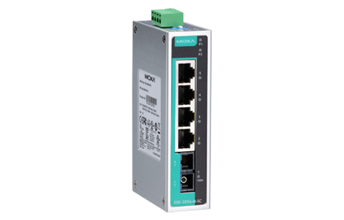 Коммутатор Moxa EDS-205A-M-SC