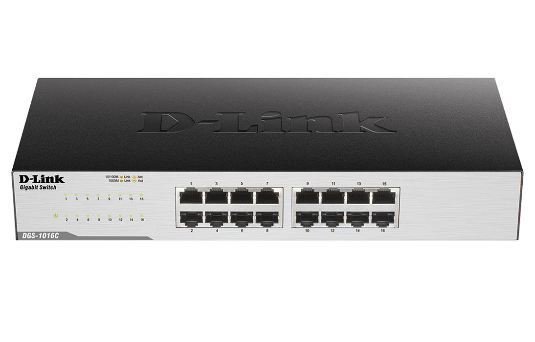 Коммутатор D-Link DGS-1016C/B1A