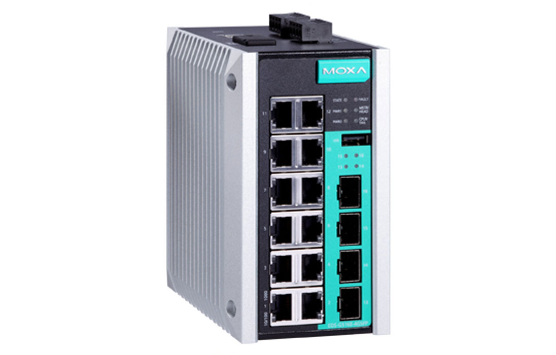 Коммутатор Moxa EDS-G516E-4GSFP