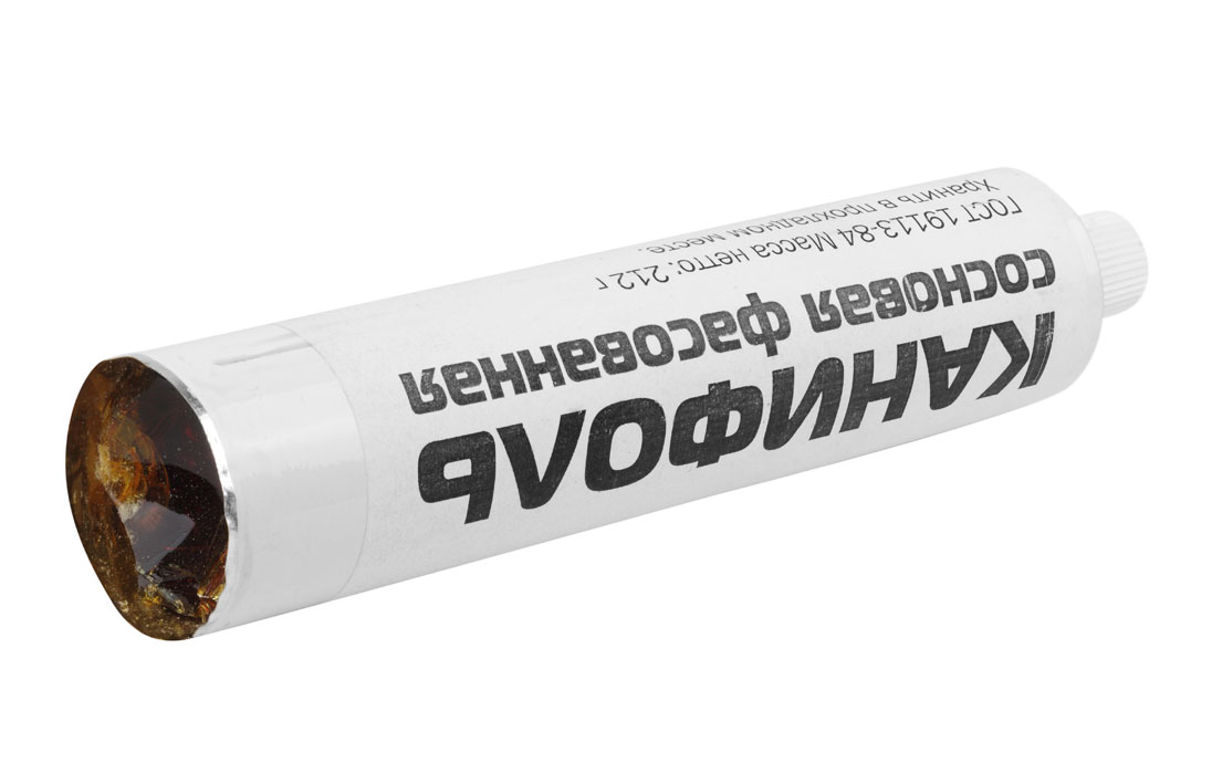 Канифоль сосновая фасованная  в тубах,212гр ССД