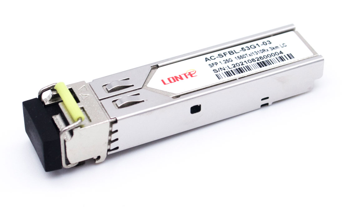 SFP WDM 1.25G Tx1550/Rx1310 3km LC DDM