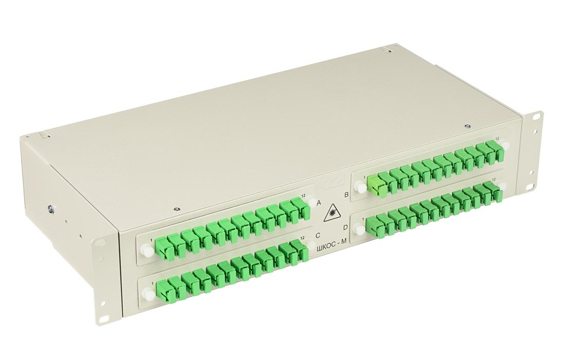 Кросс ШКОС-М-2U/4-48-SC~48-SC/APC~48-SC/APC ССД