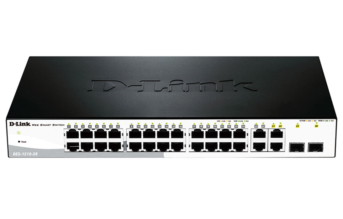 Коммутатор D-Link DES-1210-28/C1A