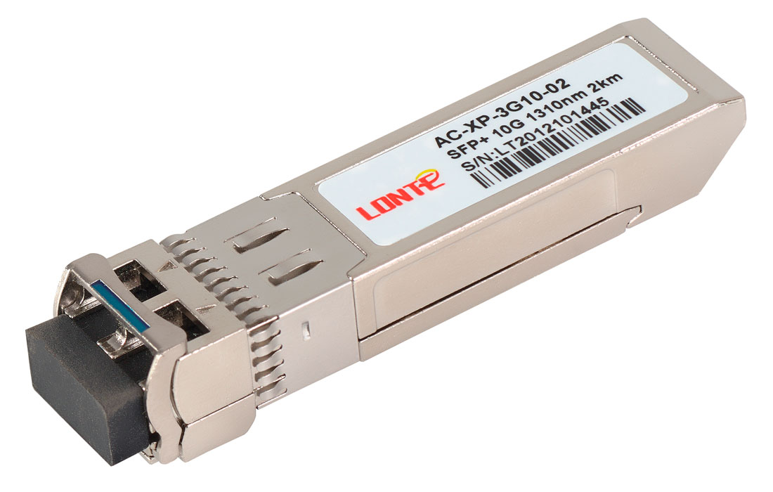 Оптический трансивер SFP+ 10G 1310nm 2km LC DDM SMF