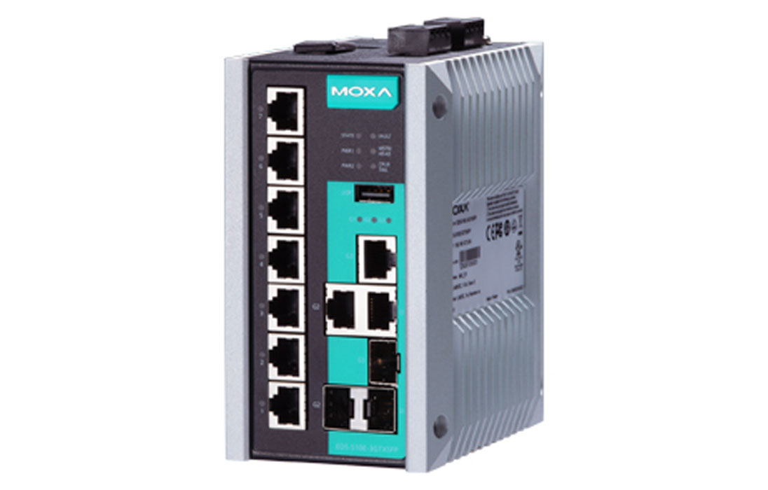 Коммутатор Moxa EDS-510E-3GTXSFP