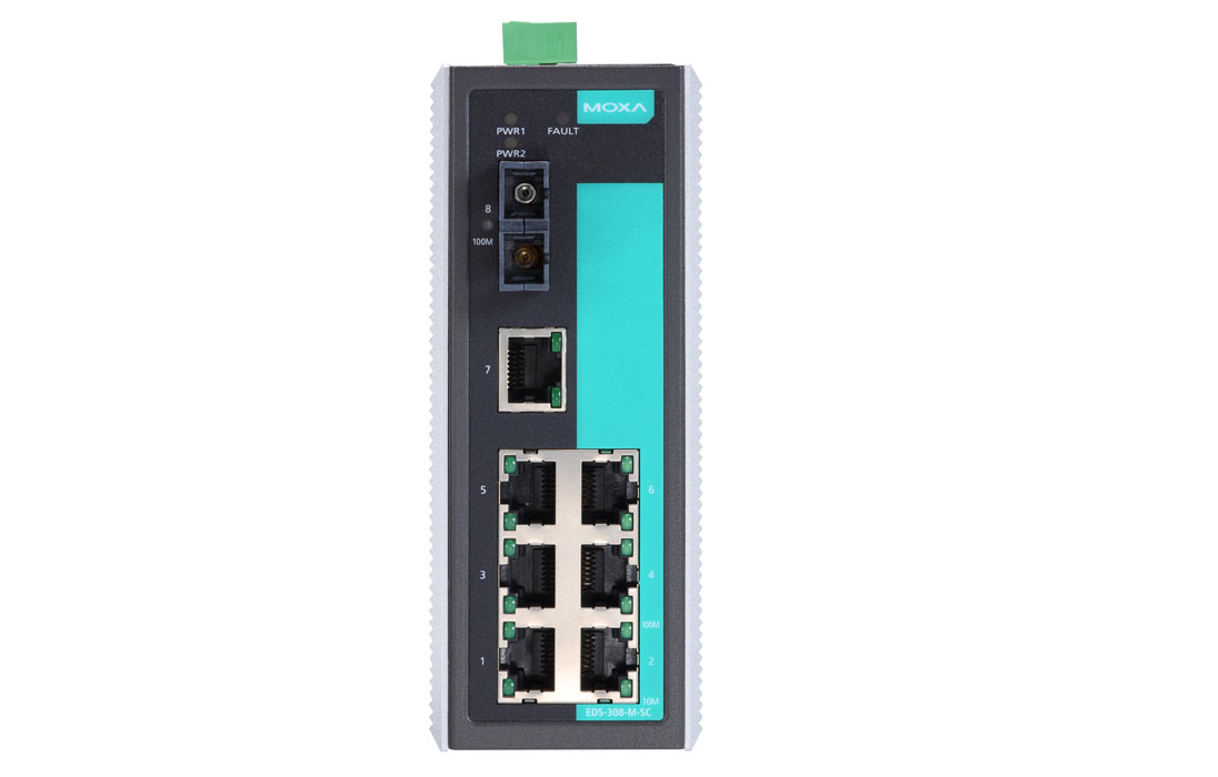 Коммутатор Moxa EDS-308-M-SC