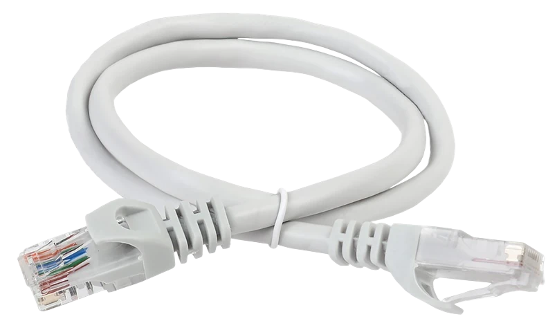 PC01-C5EU-2M ITK Коммутационный шнур (патч-корд), кат.5Е UTP, 2м, серый