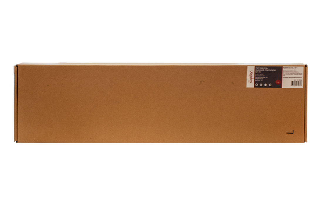 SUPRLAN Патч-панель 19", 24хRJ-45, UTP, 5e, 1U