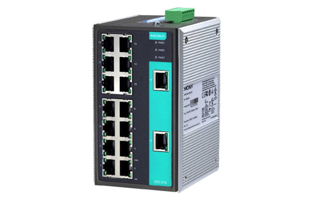 Коммутатор Moxa EDS-316