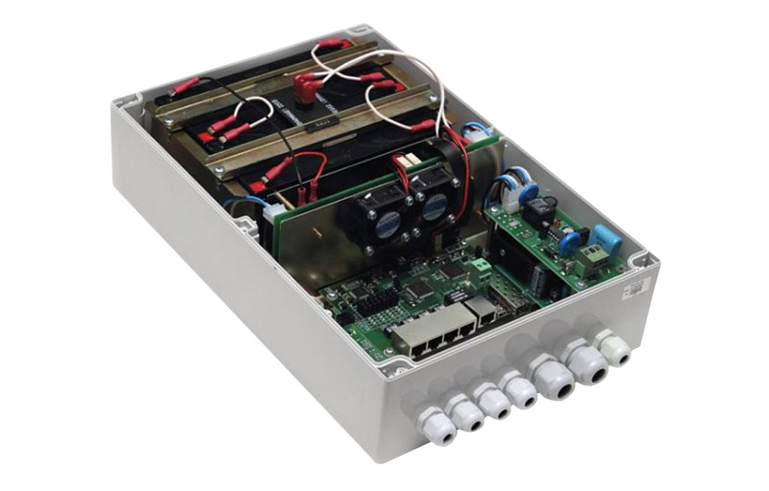 Уличный коммутатор TFortis PSW-1G4F-UPS, 1Гбит/с