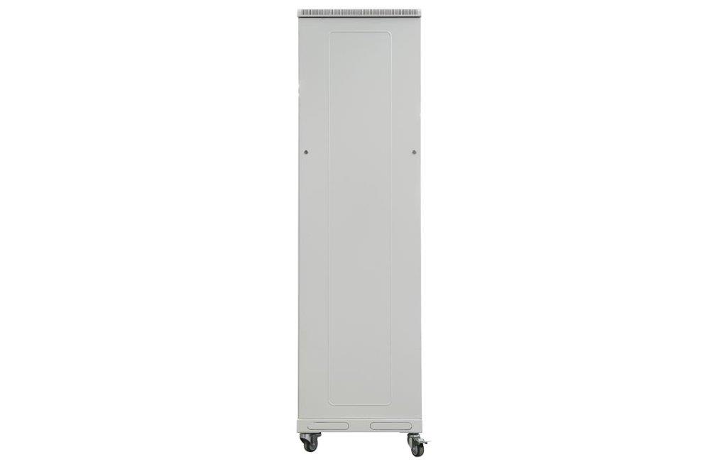 Шкаф телекоммуникационный напольный 19",42U(600x1000), ШТ-НП-42U-600-1000-М, передняя дверь металл ССД