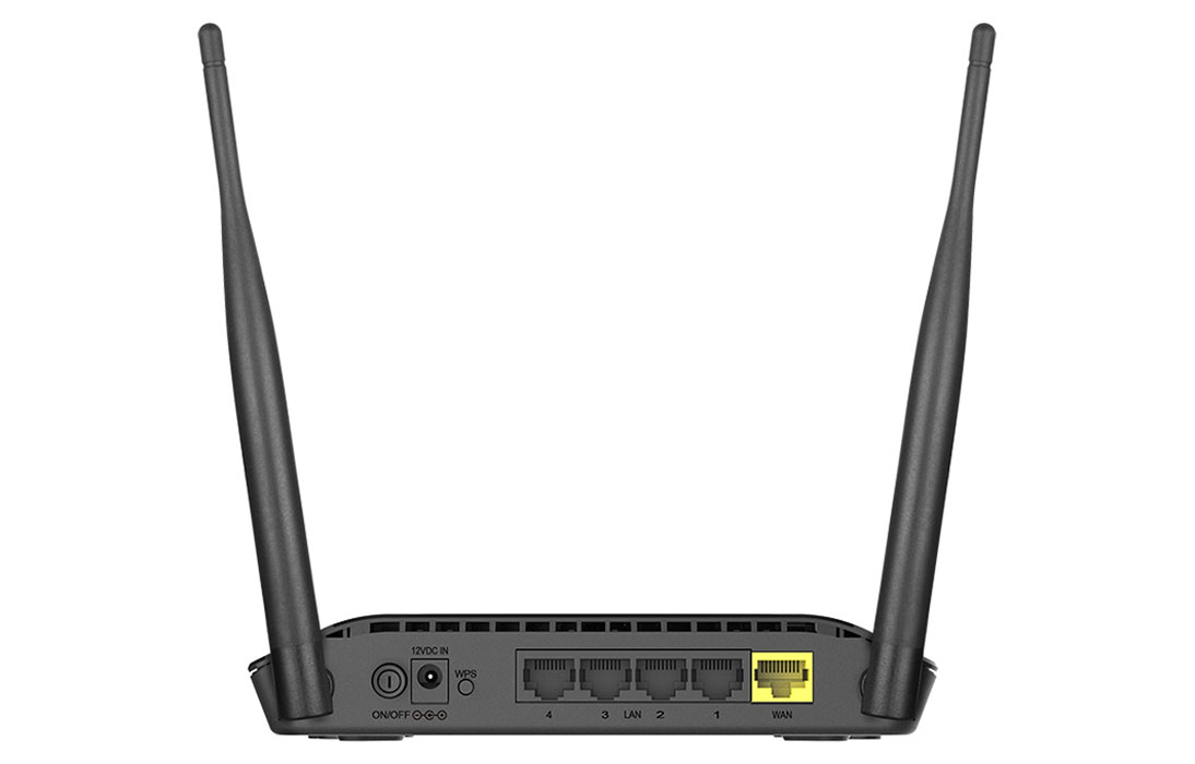 Роутер беспроводной D-Link DIR-615S/A1 N300 10/100BASE-TX черный