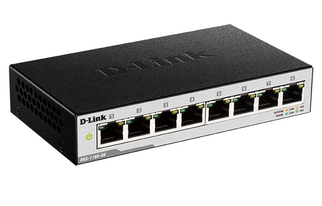 Коммутатор D-Link DGS-1100-08/B1A