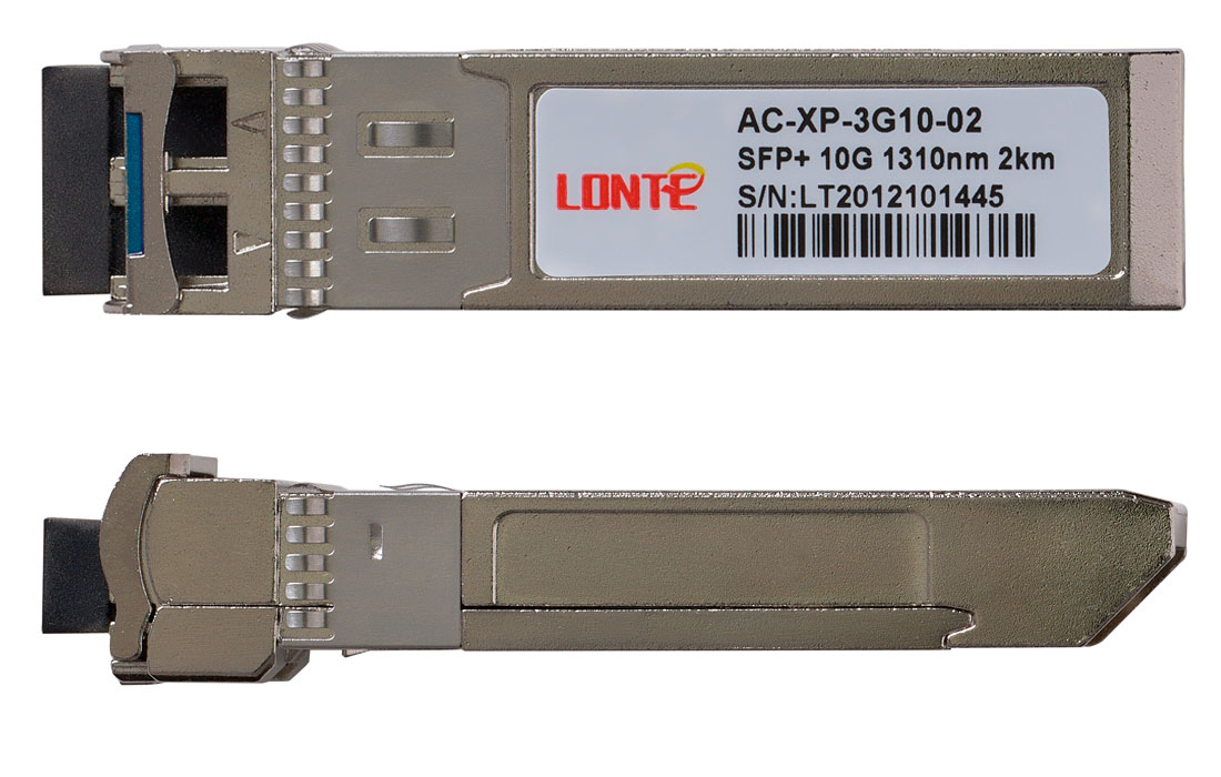 Оптический трансивер SFP+ 10G 1310nm 2km LC DDM SMF