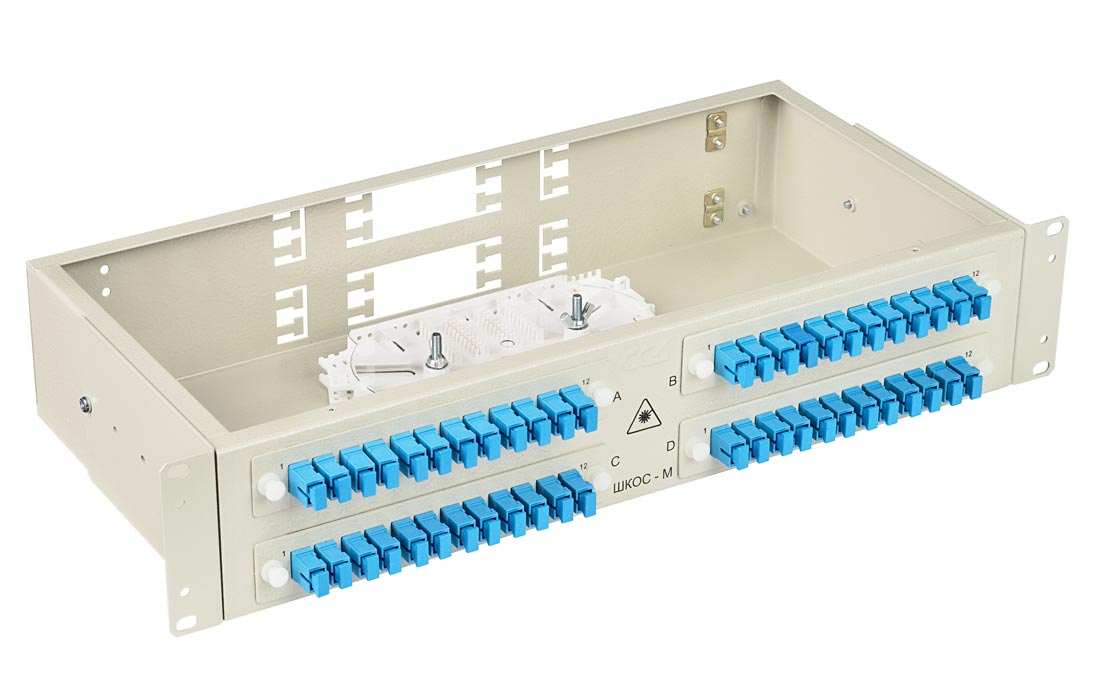 Кросс ШКОС-М -2U/4 -48 -SC    ~48 -SC/SM    ~48 -SC/UPC   
